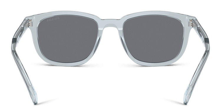 تسوق نظارات شمسية طراز بيلو بشعار العلامة برادا بلون أزرق أونلاين.