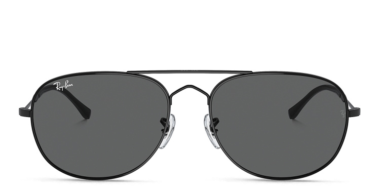Shop Ray-Ban Bain Bridge Unisex Pilot Sunglasses in Black online.