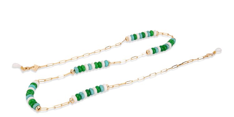 تسوق سلسلة نظارات إيفا ساونا بلون أخضر أونلاين.