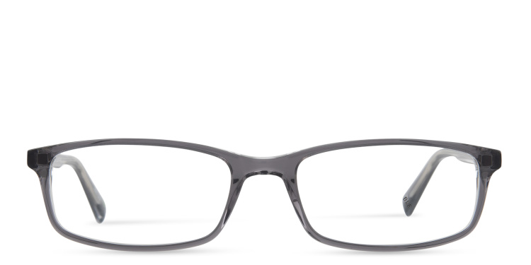 Shop EYE'M Rectangle Eyeglasses in Grey online.