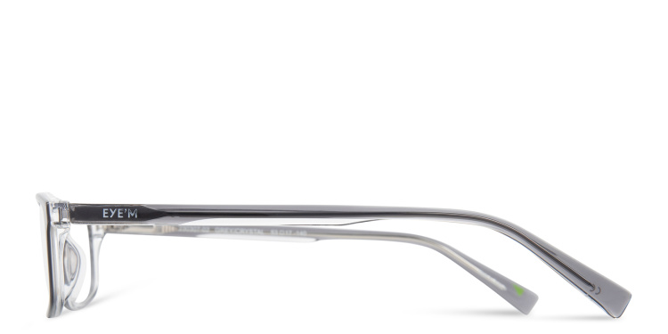 Shop EYE'M Rectangle Eyeglasses in Grey online.
