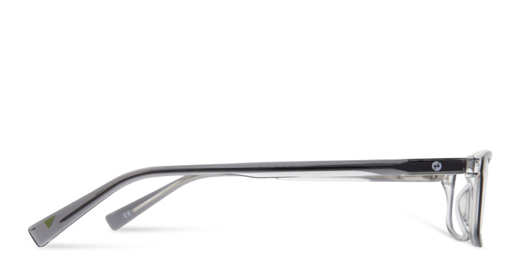 Shop EYE'M Rectangle Eyeglasses in Grey online.