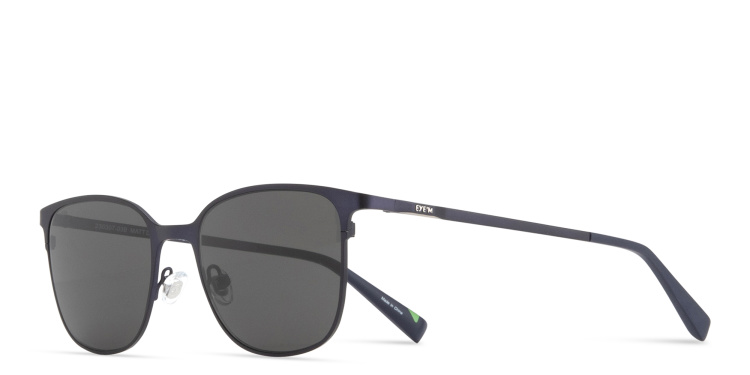 تسوق نظارات شمسية مربّعة EYE'M بلون أزرق أونلاين.