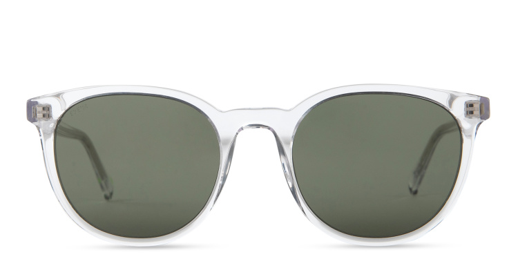 تسوق نظارات شمسية دائرية EYE'M بلون شفاف أونلاين.