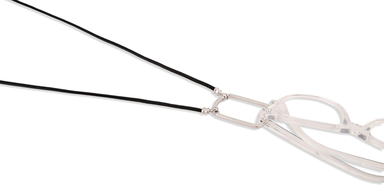 تسوق قلادة نظارات ذا جورجي تاج لا لوب بلون أسود أونلاين.