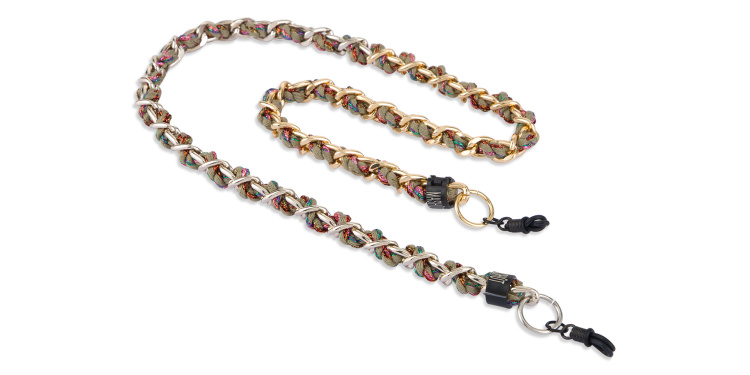 تسوق آت ذي ديسكو سلسلة للنظارات للجنسين ماشوت بلون متعدّد الألوان أونلاين.