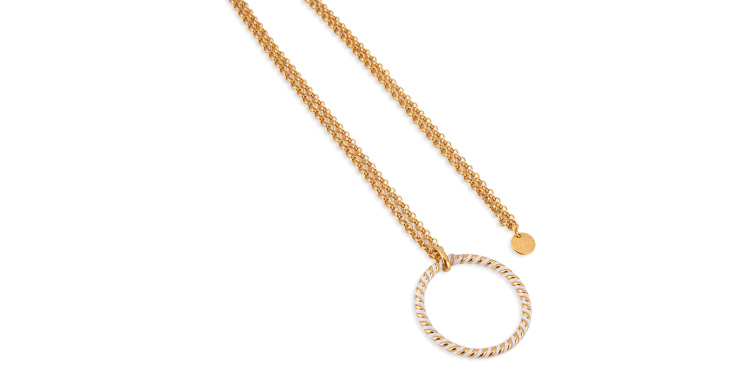 تسوق قلادة نظارات آريان لوتيس بلون ذهبي أونلاين.