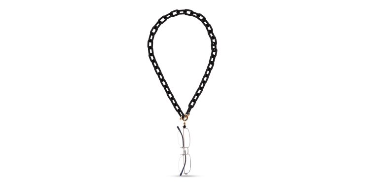 تسوق قلادة نظارات للجنسين ذا ريتشي ديستريكت بلون أسود أونلاين.