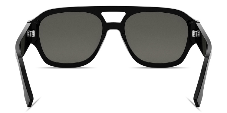 Shop FENDI Fendigraphy Square Sunglasses in Black online.