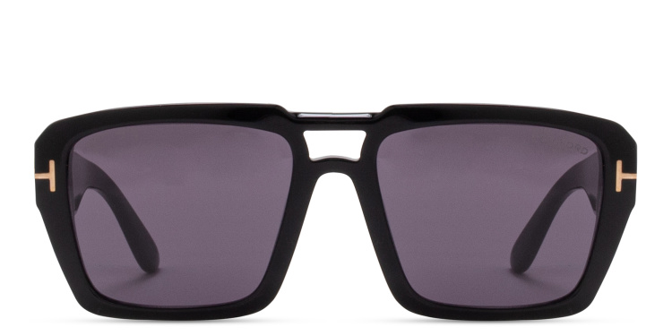 Shop TOM FORD Redford TR Pilot Sunglasses in Black online.