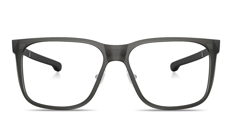 Shop Oakley Hip Tone Square Eyeglasses in Grey online.