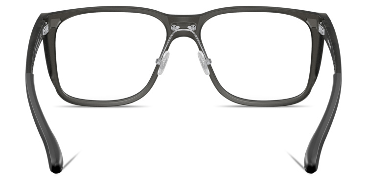 Shop Oakley Hip Tone Square Eyeglasses in Grey online.