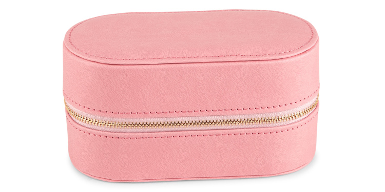 تسوق علبة نظارات للسفر من الجلد علبة نظارات MO بلون وردي أونلاين.