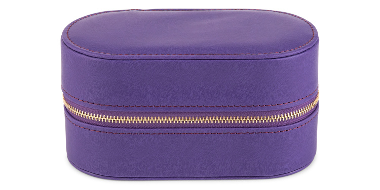 تسوق علبة نظارات للسفر من الجلد للجنسين علبة نظارات MO بلون أرجواني أونلاين.