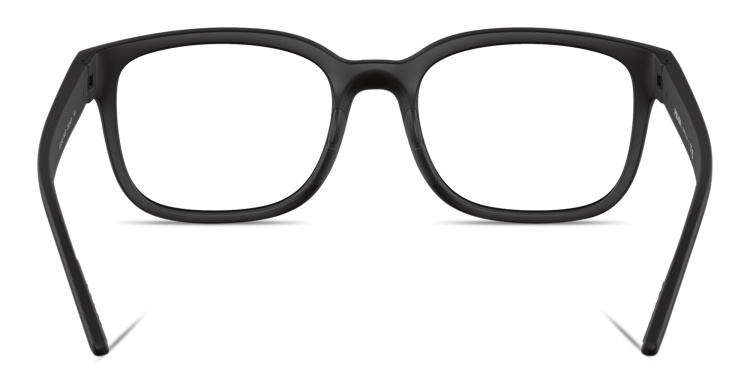 تسوق نظارات طبية مربّعة واسعة برادا لينيا روسا بلون أسود أونلاين.