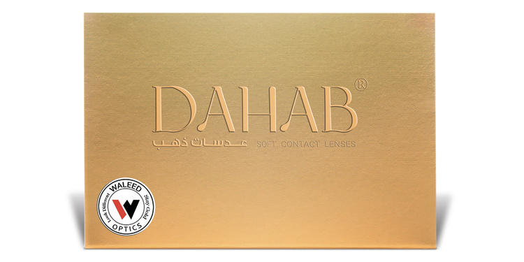 Shop DAHAB Monthly Color Contact Lenses - Gray in Grey online.