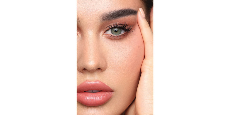 Shop DAHAB Monthly Color Contact Lenses - Green in Green online.