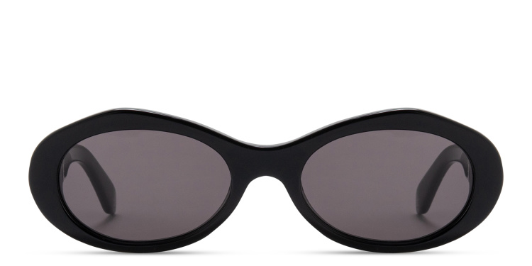 تسوق نظارات شمسية إيديسون بإطار بيضاوي للجنسين أوف وايت بلون أسود أونلاين.