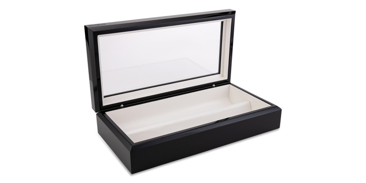 Shop OYOBOX Maxi Unisex Glasses Case in Black online.