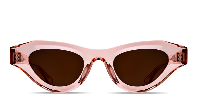 Shop THIERRY LASRY Jaya Cat-Eye Sunglasses in Pink online.