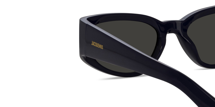 Shop JACQUEMUS Gala Cat-Eye Sunglasses in Blue online.