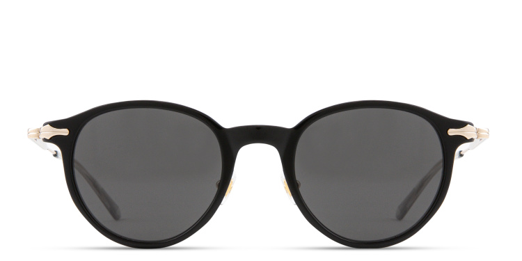 Shop MONTBLANC Nib Panthos Sunglasses in Black online.