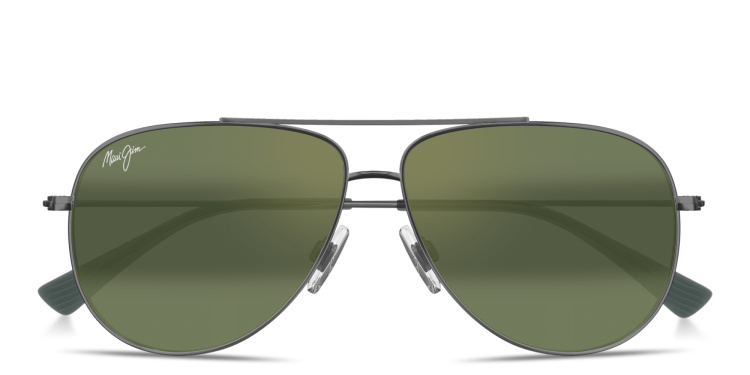 تسوق نظارات شمسية هاويولي طراز بايلوت ماوي جيم بلون فضي أونلاين.