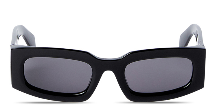 تسوق نظارات شمسية كاري بإطار مستطيل للجنسين أوف وايت بلون أسود أونلاين.