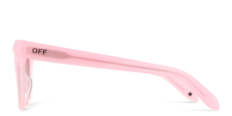 تسوق نظارات شمسية لينكولن طراز كات آي للجنسين أوف وايت بلون زهري أونلاين.