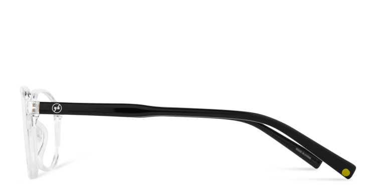 تسوق نظارات طبية مربّعة للأطفال EYE'M بلون شفاف أونلاين.