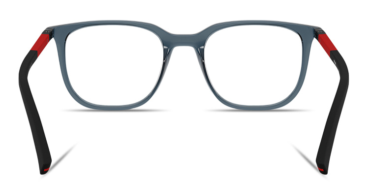 تسوق نظارات طبية طراز بيلو بتوقيع العلامة برادا لينيا روسا بلون أزرق أونلاين.