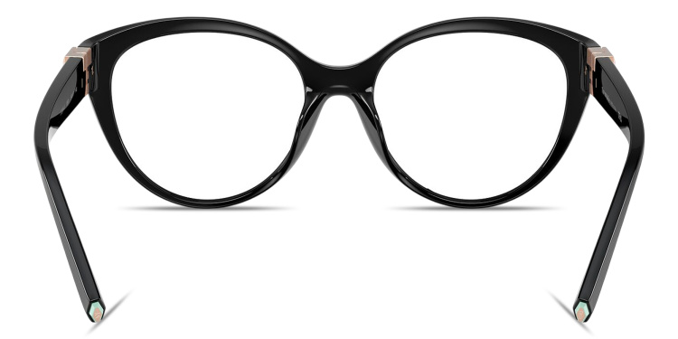 Shop TIFFANY T Cat-Eye Eyeglasses in Black online.