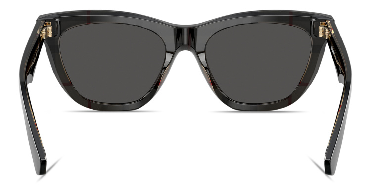 Shop BURBERRY The Essentials Cat-Eye Sunglasses in Black online.