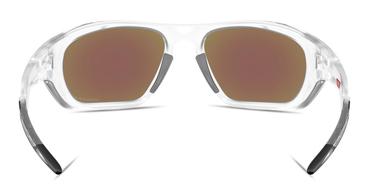 تسوق نظارات شمسية لاتيراليس بإطار مستطيل اوكلي بلون شفاف أونلاين.