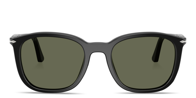 تسوق نظارات شمسية طراز بيلو للجنسين بشعار السهم بيرسول بلون أسود أونلاين.