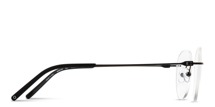 تسوق نظارات طبية طراز بانتوس بدون إطار MONOSTROM بلون أسود أونلاين.