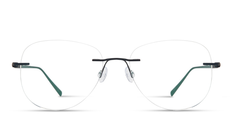 تسوق نظارات طبية واسعة طراز أفياتور بدون إطار MONOSTROM بلون أزرق أونلاين.