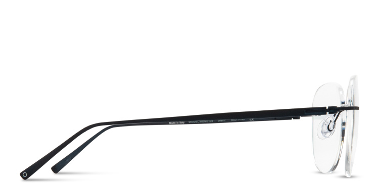 تسوق نظارات طبية واسعة طراز أفياتور بدون إطار MONOSTROM بلون أزرق أونلاين.