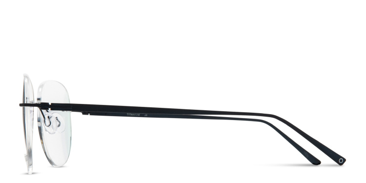 تسوق نظارات طبية واسعة طراز أفياتور بدون إطار MONOSTROM بلون أزرق أونلاين.