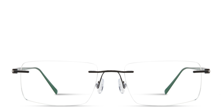تسوق نظارات طبية مستطيلة بدون إطار MONOSTROM بلون أسود أونلاين.