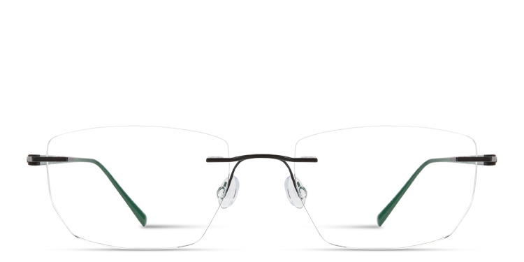تسوق نظارات طبية واسعة غير منتظمة بدون إطار MONOSTROM بلون أسود أونلاين.
