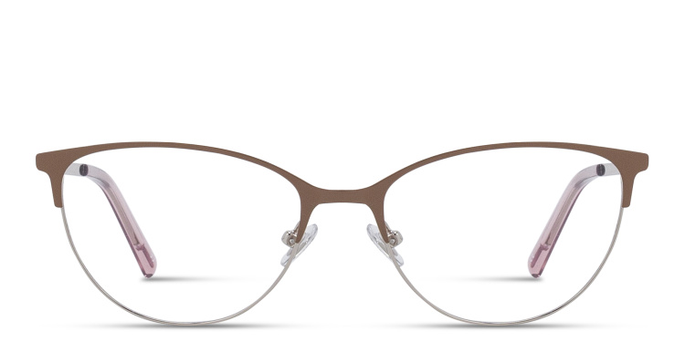 تسوق نظارات طبية طراز كات آي EYE'M بلون فضي أونلاين.