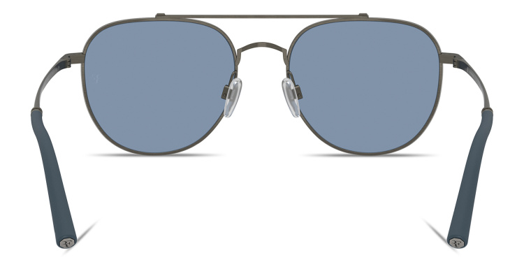 تسوق نظارات شمسية آر-10 طراز بايلوت للجنسين أوليفر بيبلز بلون رمادي أونلاين.