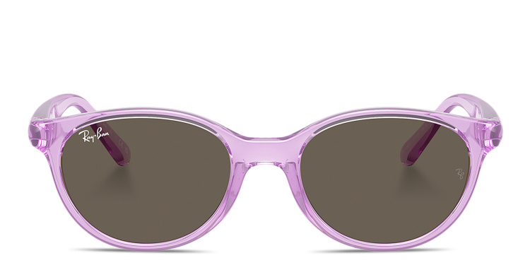 Shop Ray-Ban Junior Kids Bio-Based Square Sunglasses in Purple online.