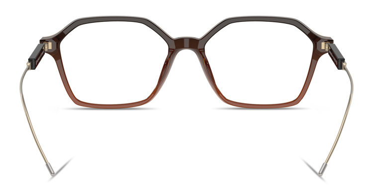 تسوق نظارات طبية سارتوريال صن سيت بإطار غير منتظم برونيلو كوتشينيلي بلون بني أونلاين.