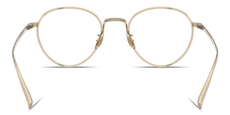 تسوق نظارات طبية كيسنير طراز بانتوس أوليفر بيبلز بلون ذهبي أونلاين.