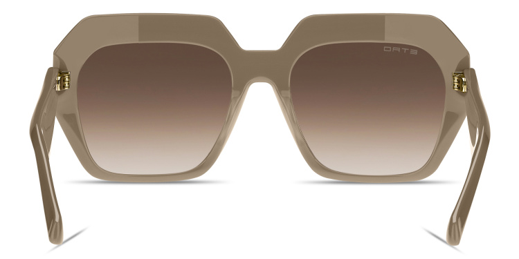 Shop ETRO Logo Signature Oversized Square Sunglasses in Brown online.