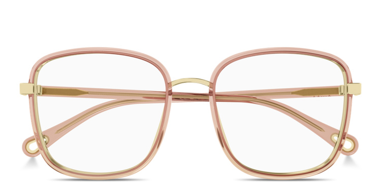 تسوق نظارات طبية فرانكي بإطار مربّع كبير كلوي بلون أحمر أونلاين.