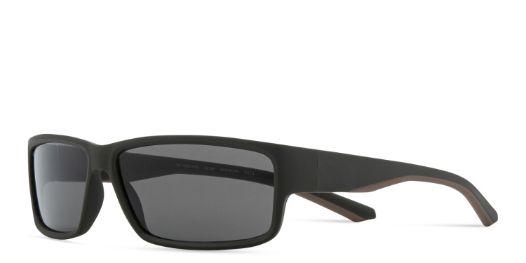 Shop SPIN ON8 Wide Rectangle Sunglasses in Green online.