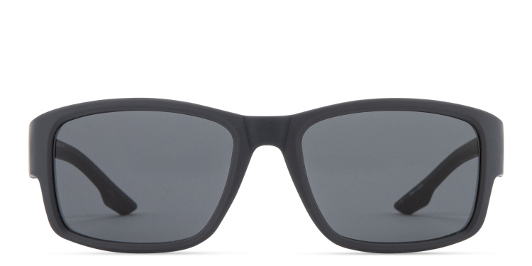 تسوق نظارات شمسية مربّعة SPIN ON8 بلون رمادي أونلاين.